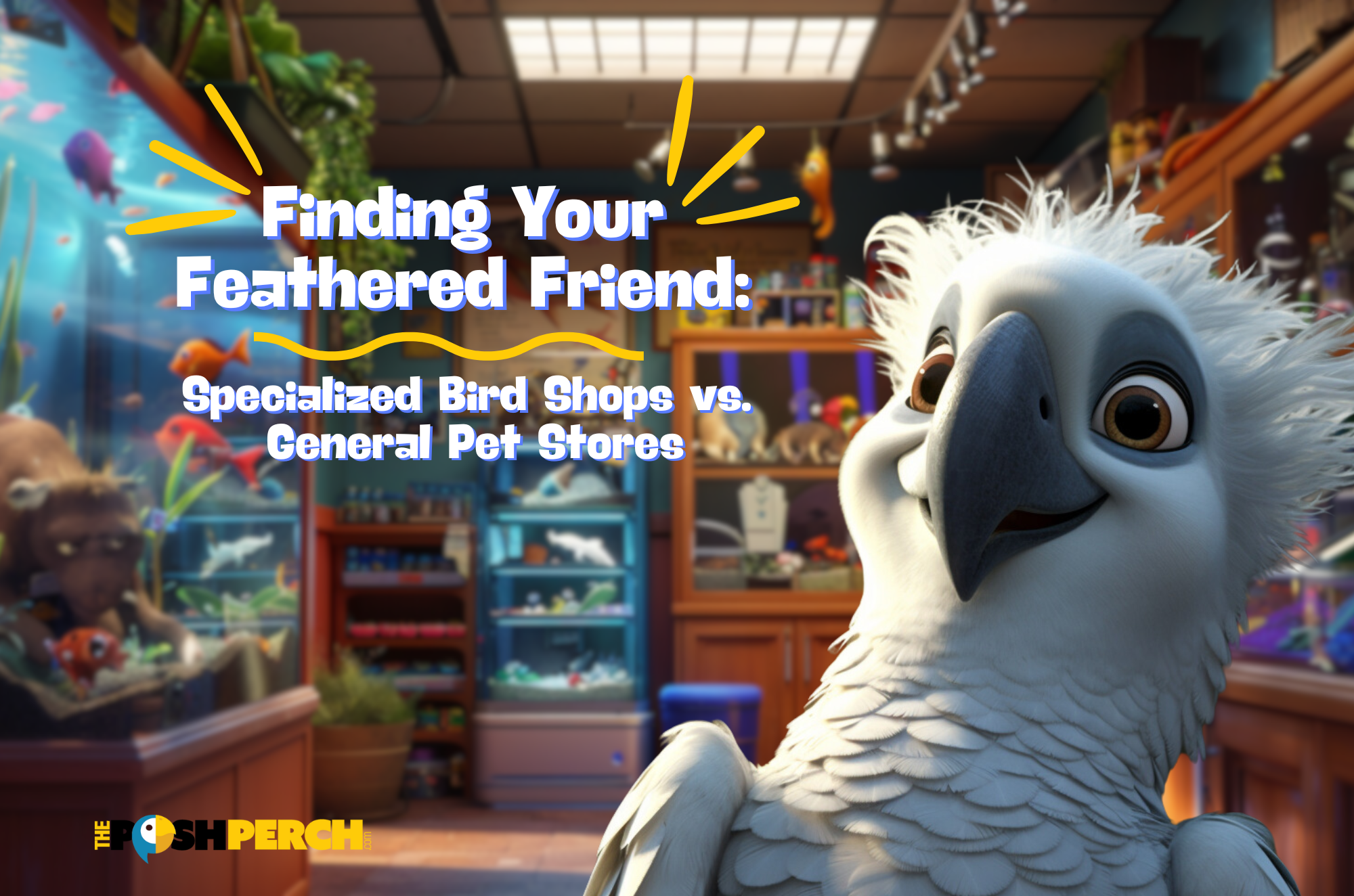 Finding Your Feathered Friend: Specialized Bird Shops vs. General Pet Stores