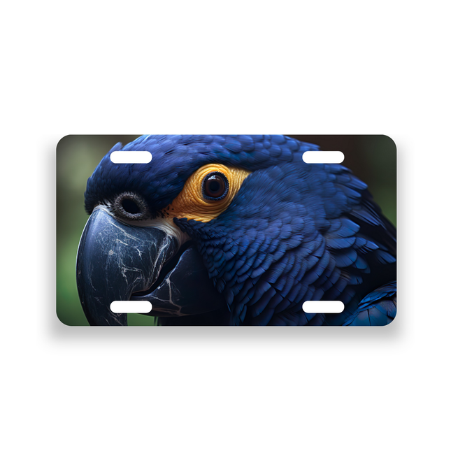 Hyacinth Macaw License Plate