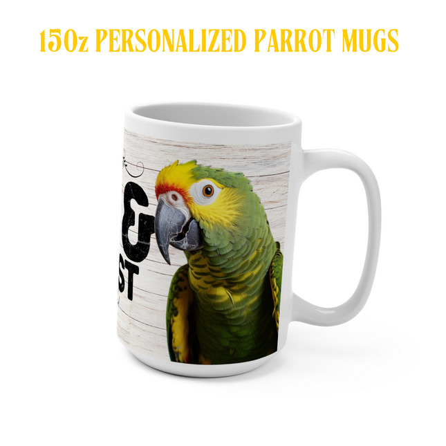 Personalized Amazon Parrot Coffee Mug