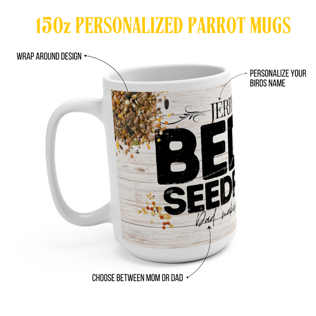 Personalized Amazon Parrot Coffee Mug