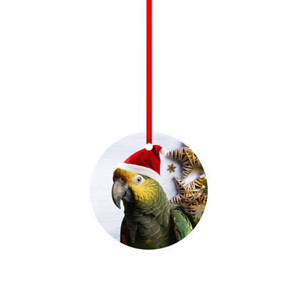 Amazon Parrot Christmas Ornament