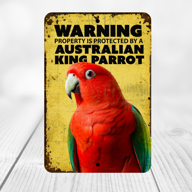 Australian King Parrot Sign