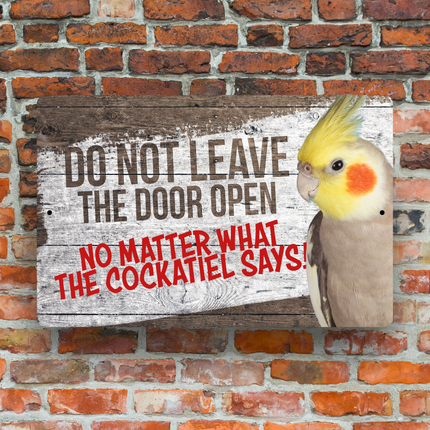 Cockatiel Sign