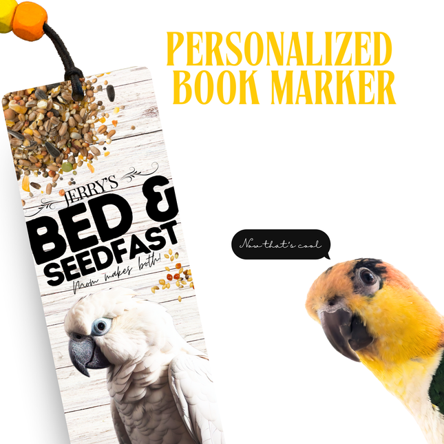 Goffins Cockatoo Bookmark