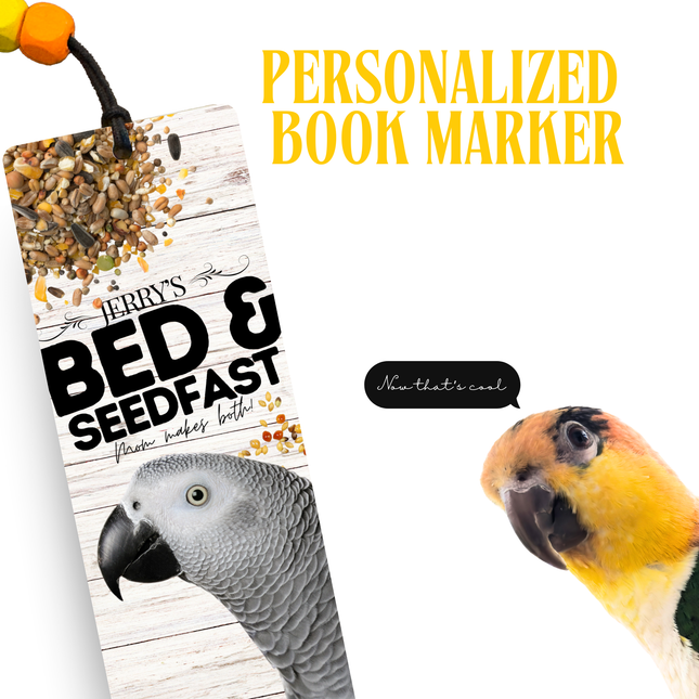 African Gray Bookmark