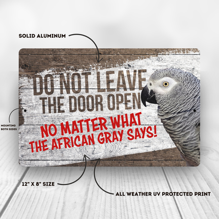 African Gray Sign