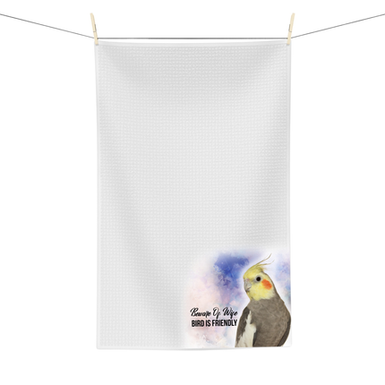 Cockatiel Tea Towel