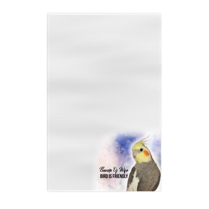 Cockatiel Tea Towel