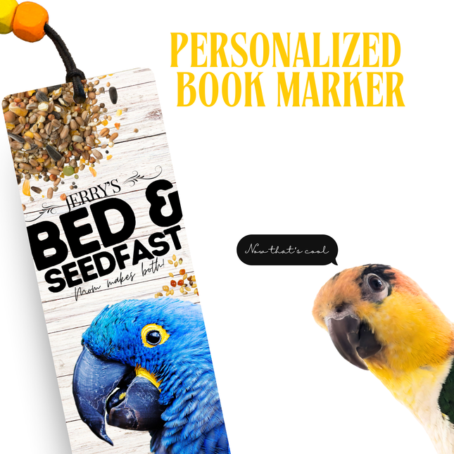 Hyacinth Macaw Bookmark