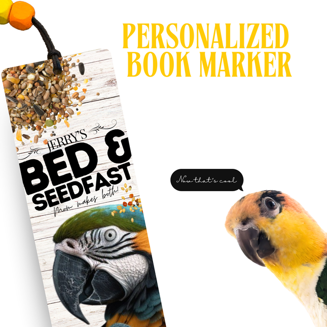 Macaw Bookmark