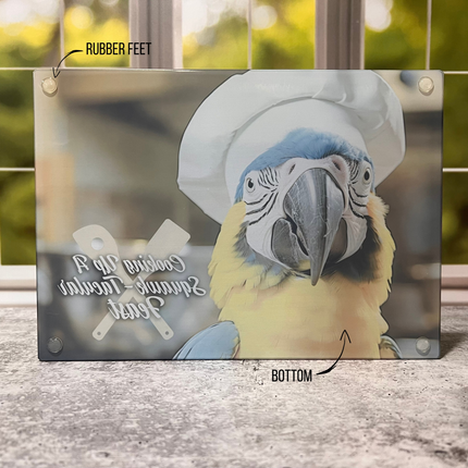 Macaw Cutting Board