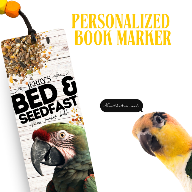 Military Macaw Bookmark