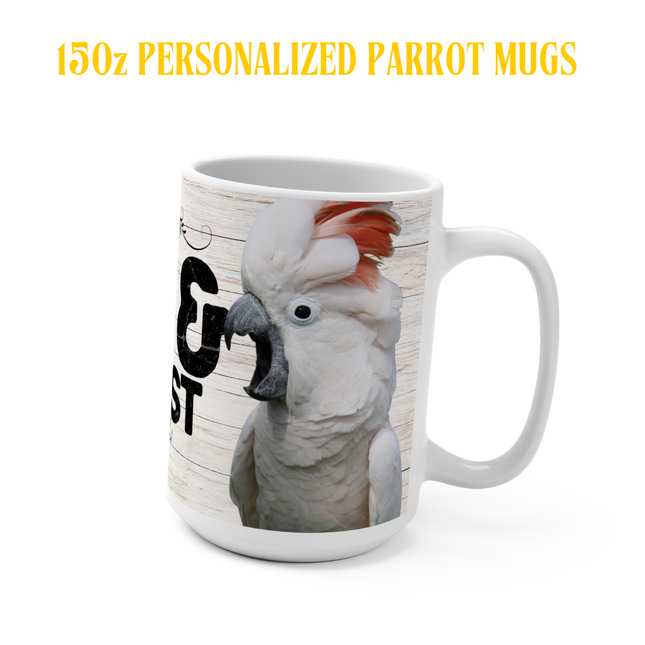 Personalized Moluccan Cockatoo&nbsp;Coffee Mug