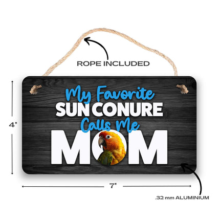 Sun Conure Sign