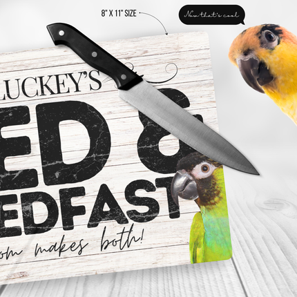 Nanday Conure Cutting Board