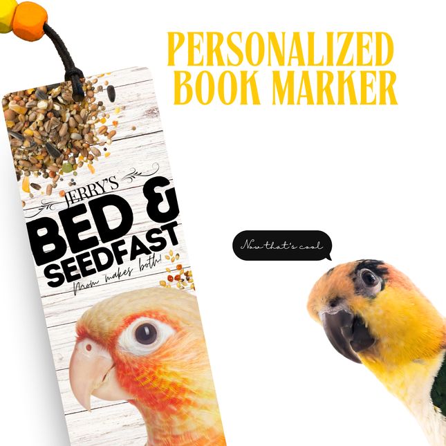 Pineapple Conure Book MArk