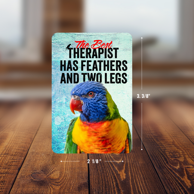 Rainbow Lorikeet Therapy Magnet