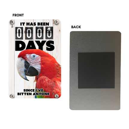 Scarlet Macaw Magnet