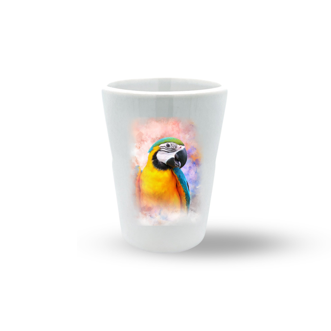 Macaw Shot Glass