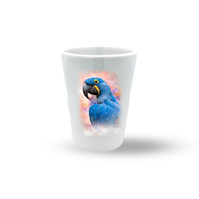 Hyacinth Macaw Shot Glass