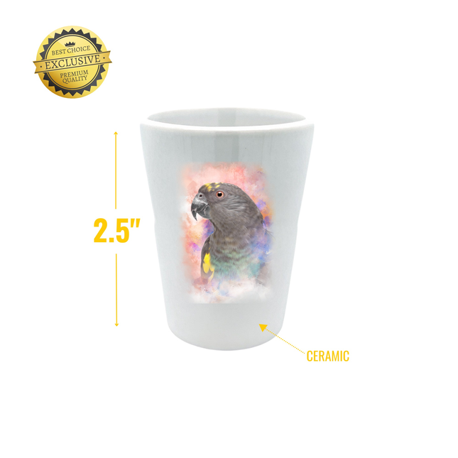 Meyers Parrot Shot Glass