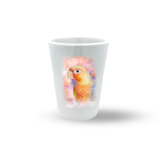 Pineapple Conure Shot Glass