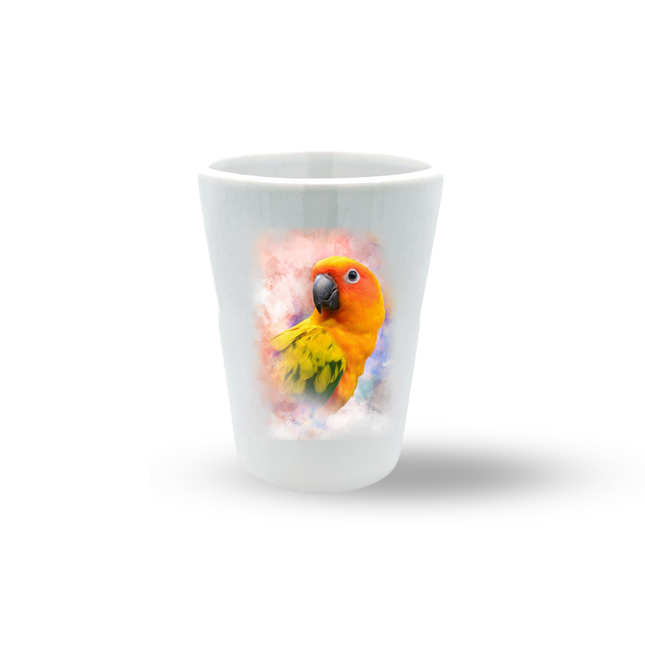 Sun Conure Shot Glass