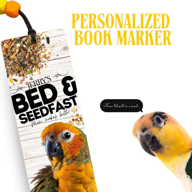 Sun Conure Book Marker