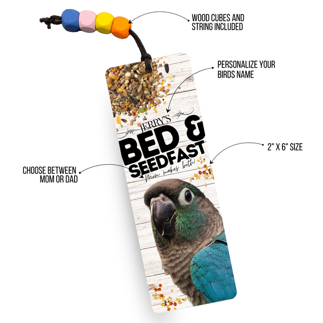 Turquoise Conure Book Marker