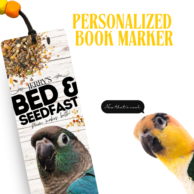 Turquoise Conure Book Marker