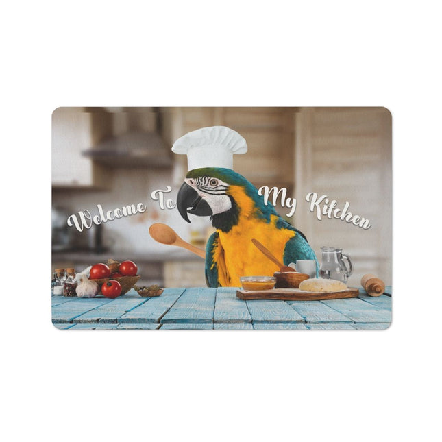 Macaw Kitchen Floor Mat