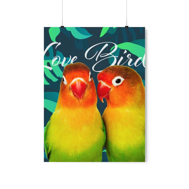 Love Birds Matte Poster