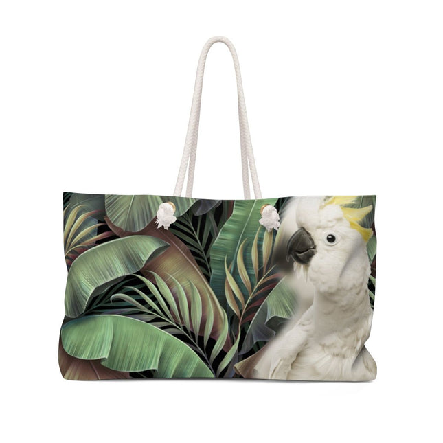 Tropical Cockatoo Weekender Bag