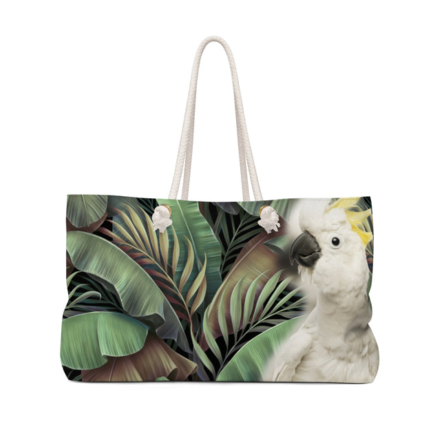 Tropical Cockatoo Weekender Bag