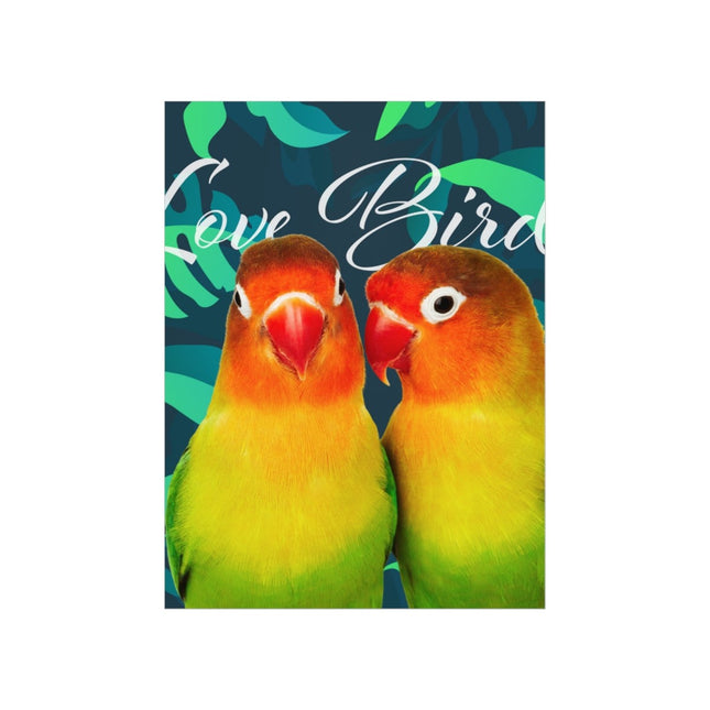 Love Birds Matte Poster