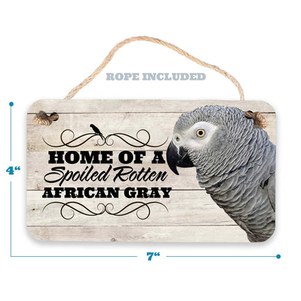 African Gray Sign