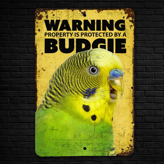 Budgie Warning Sign