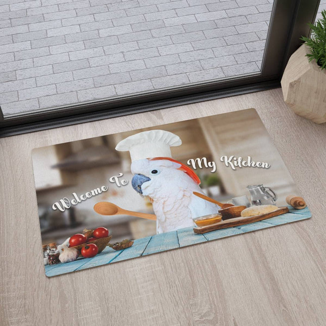 Cockatoo Kitchen Floor Mat