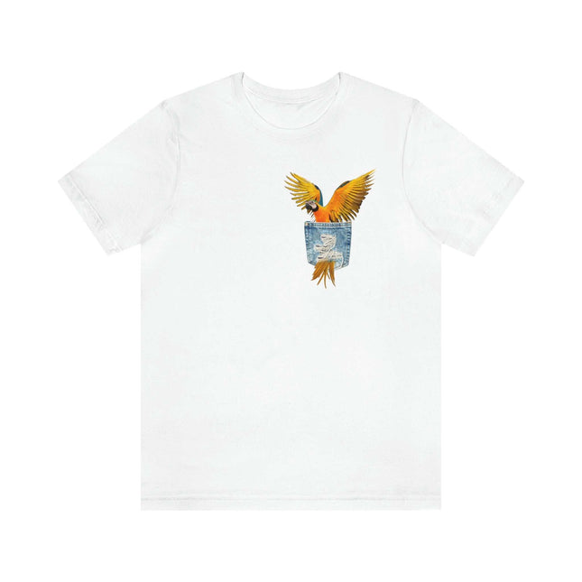 Crazy Macaw Pocket Prints T-Shirt