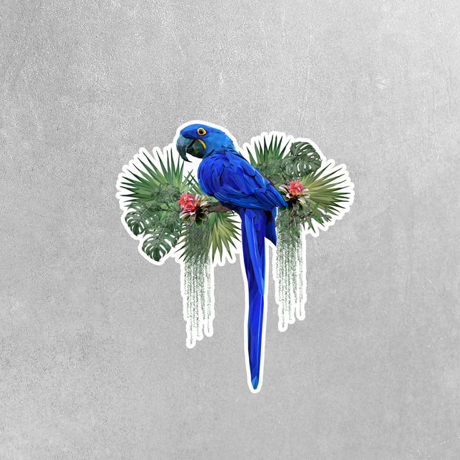 Hyancinth Macaw Sticker