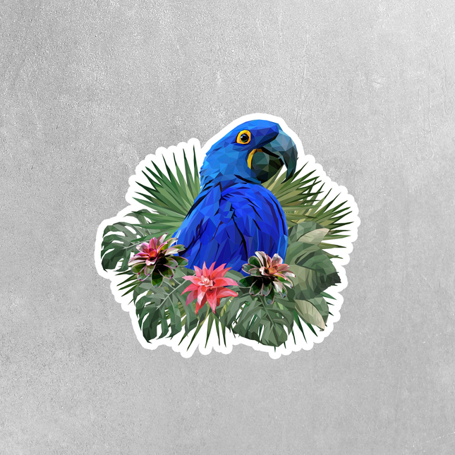 Hyacinth Macaw Sticker