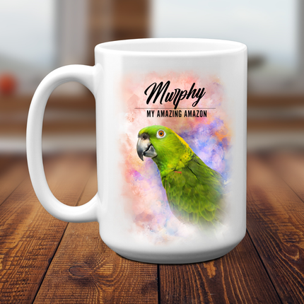 Personalized Amazon Parrot Mug