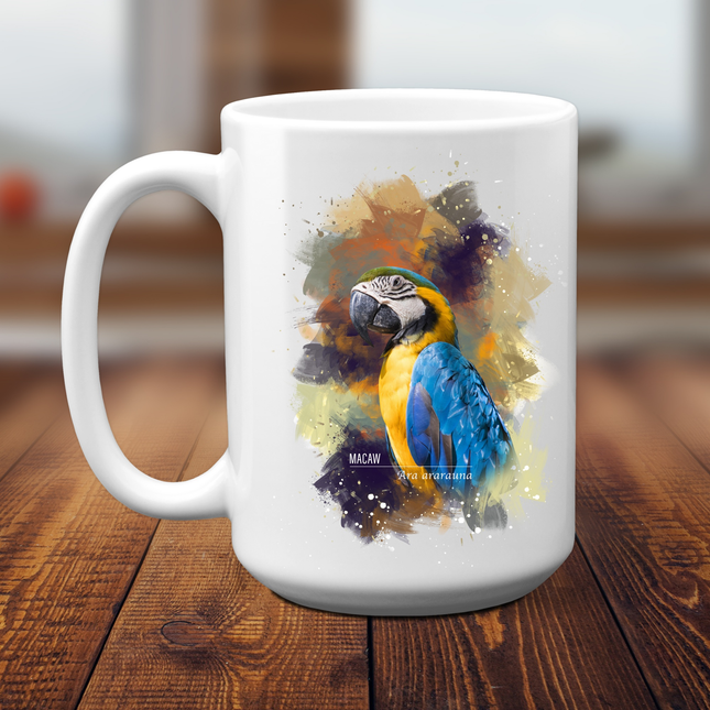 Macaw Splash Mug