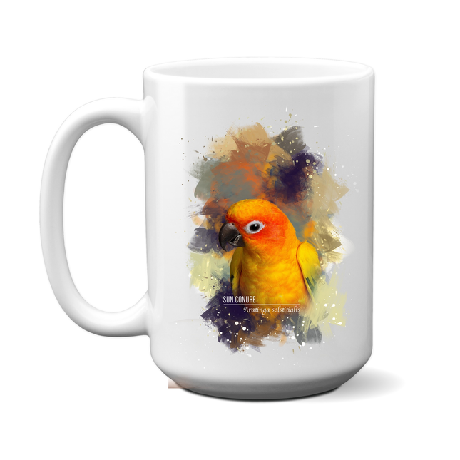 Sun Conure Splash Mug