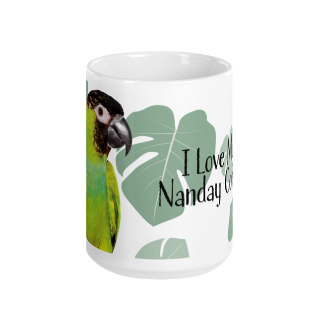 I Love My Nanday Conure Mug