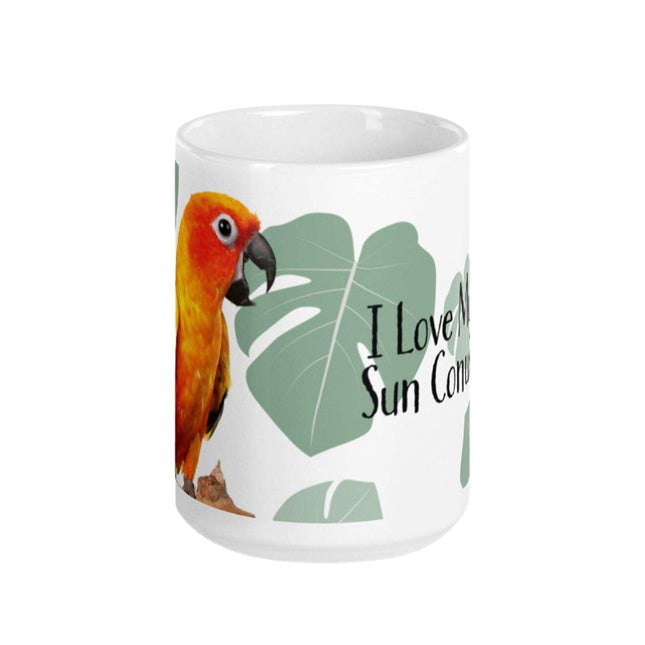 I Love My Sun Conure Mug