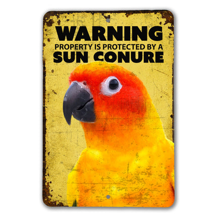 Sun Conure Sign