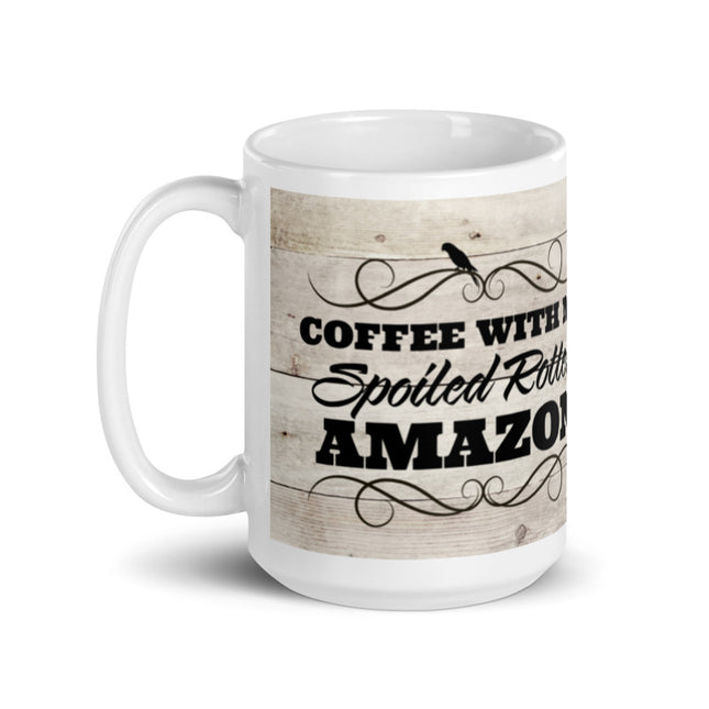 Coffee With My Spoiled Rotten Amazon Mug